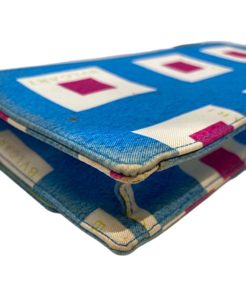 BVLGARI（ブルガリ）BVLGARI (ブルガリ) ショルダーバッグ ブルー×グリーン サイズ:OneSizeの古着・服飾アイテム