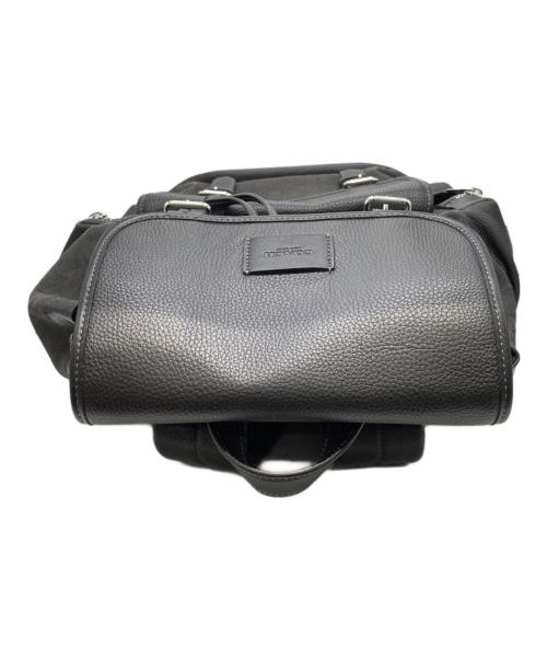 COACH（コーチ）COACH (コーチ) キャンバスレザーバックパック ブラックの古着・服飾アイテム