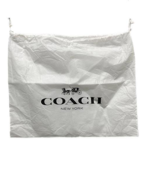 COACH（コーチ）COACH (コーチ) キャンバスレザーバックパック ブラックの古着・服飾アイテム