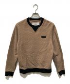 COACHコーチ）の古着「クルーネックスウェット」｜ベージュ