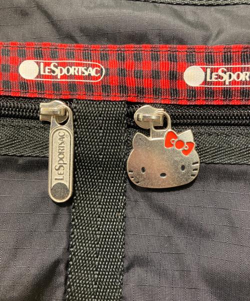 LeSportsac（レスポートサック）LeSportsac (レスポートサック) HELLO KITTY (ハローキティ) トートバッグ ブラックの古着・服飾アイテム