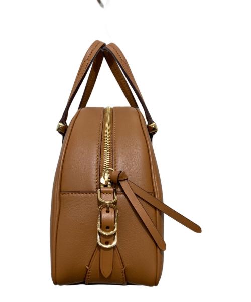 JIMMY CHOO（ジミーチュウ）JIMMY CHOO (ジミーチュウ) 2WAYハンドバッグ ブラウンの古着・服飾アイテム