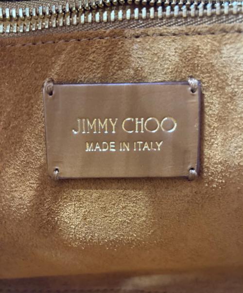 JIMMY CHOO（ジミーチュウ）JIMMY CHOO (ジミーチュウ) 2WAYハンドバッグ ブラウンの古着・服飾アイテム