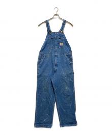 CarHartt（カーハート）の古着「ペンキ デニム オーバーオール」｜ブルー
