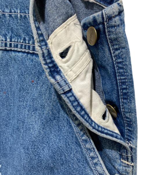 CarHartt（カーハート）CarHartt (カーハート) ペンキ デニム オーバーオール ブルー サイズ:不明の古着・服飾アイテム