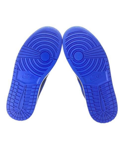 NIKE（ナイキ）NIKE (ナイキ) AIR JORDAN 1 RETRO HIGH ブラック×ブルー サイズ:27.5cmの古着・服飾アイテム