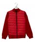 CANADA GOOSE（カナダグース）の古着「YOUTH HYBRIDGE Knit Jacket ハイブリッジニットダウン切替ジャケット」｜レッド