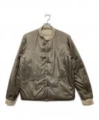 nanamica×SLOWEARナナミカ×スロウウェア）の古着「リバーシブルダウンジャケット」｜カーキ