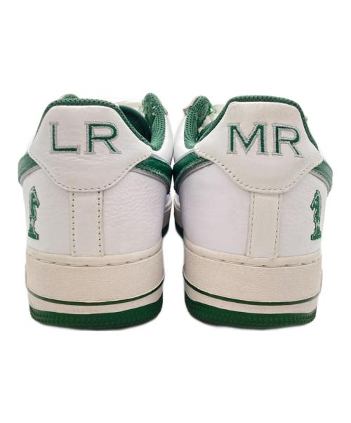 NIKE（ナイキ）NIKE (ナイキ) AIR FORCE1 LOW / エアフォース1ロー/ ローカットスニーカー ホワイト×グリーン サイズ:27cmの古着・服飾アイテム