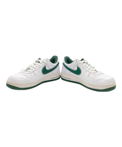 NIKE（ナイキ）NIKE (ナイキ) AIR FORCE1 LOW / エアフォース1ロー/ ローカットスニーカー ホワイト×グリーン サイズ:27cmの古着・服飾アイテム