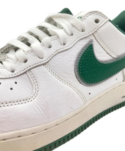 NIKE（ナイキ）NIKE (ナイキ) AIR FORCE1 LOW / エアフォース1ロー/ ローカットスニーカー ホワイト×グリーン サイズ:27cmの古着・服飾アイテム