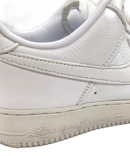 NIKE（ナイキ）NIKE (ナイキ) Drake NOCTA (ドレイク ノクタ) ローカットスニーカー / AIR FORCE1 LOW / エアフォース1ロー  ホワイト サイズ:27cmの古着・服飾アイテム