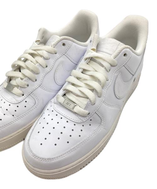 NIKE（ナイキ）NIKE (ナイキ) ローカットスニーカー / AIR FORCE1 LOW / エアフォース1ロー  ホワイト サイズ:27cmの古着・服飾アイテム