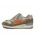 asics (アシックス) KITH (キス) GEL-LYTE 3 07 REMASTERED ベージュ×オレンジ サイズ:27.5cm：10000円