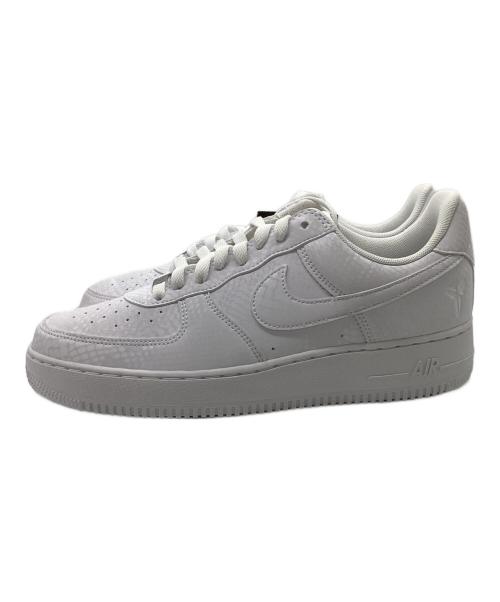 NIKE（ナイキ）NIKE (ナイキ) Kobe Bryant (コービーブライアント) AIR FORCE1 LOW ホワイト サイズ:27.5cm 未使用品の古着・服飾アイテム