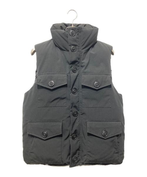 CANADA GOOSE（カナダグース）CANADA GOOSE (カナダグース) モントリオールダウンベスト ブラック サイズ:Lの古着・服飾アイテム