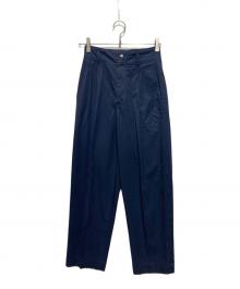 ISSEY MIYAKE（イッセイミヤケ）の古着「2タックタックパンツ」｜ネイビー