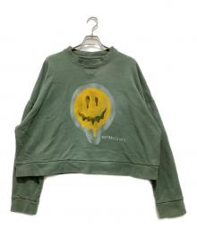 DISCOVERED（ディスカバード）の古着「SUNBURN NICONICO SWEAT」｜グリーン