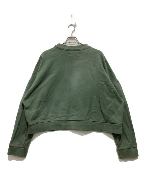 DISCOVERED（ディスカバード）DISCOVERED (ディスカバード) SUNBURN NICONICO SWEAT グリーン サイズ:3の古着・服飾アイテム