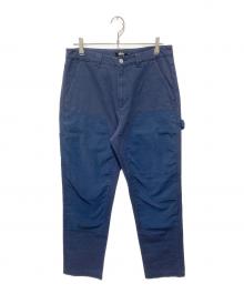 stussy（ステューシー）の古着「ダブルニーパンツ」｜ネイビー