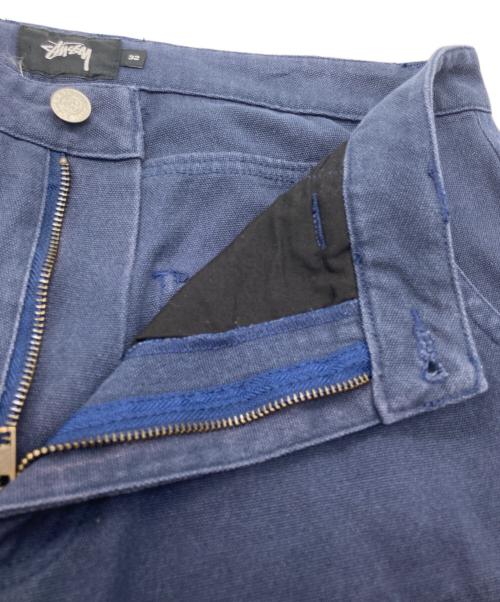 stussy（ステューシー）stussy (ステューシー) ダブルニーパンツ ネイビー サイズ:32の古着・服飾アイテム