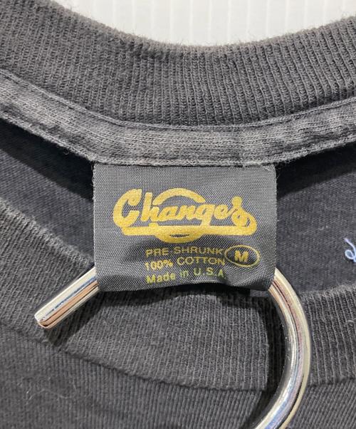 CHANGES（チェンジズ）CHANGES (チェンジズ) 90’sムービープリントTシャツ ブラック サイズ:Mの古着・服飾アイテム