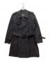 Aquascutum（アクアスキュータム）の古着「コート」｜ブラック