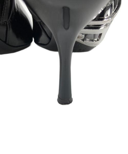 DIESEL（ディーゼル）DIESEL (ディーゼル) D-ECLIIPSE BT ブーツ / エナメルブーツ ブラック サイズ:37の古着・服飾アイテム