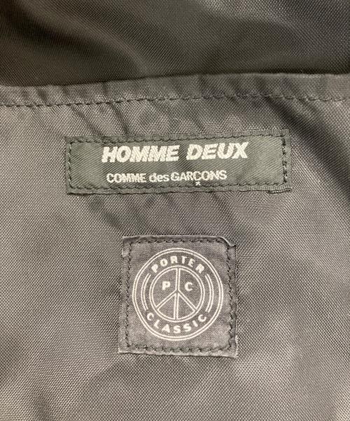 COMME des GARCONS HOMME DEUX（コムデギャルソン オム ドゥ）COMME des GARCONS HOMME DEUX (コムデギャルソン オム ドゥ) Porter Classic (ポータークラシック) リュック ブラックの古着・服飾アイテム
