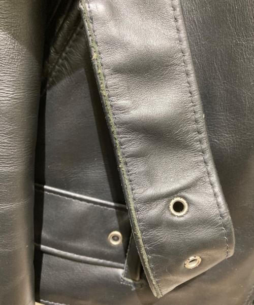 Schott（ショット）Schott (ショット) 618 カウレザー ライダースジャケット ブラック サイズ:Mの古着・服飾アイテム