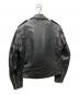 Schott (ショット) 618 カウレザー ライダースジャケット ブラック サイズ:M：35000円