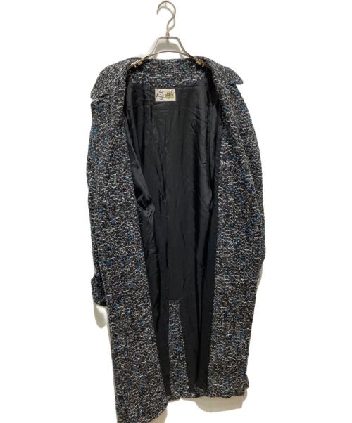 THE KING（ザ キング）THE KING (ザ キング) ロカビリーコート ブラック×ブルー サイズ:Lの古着・服飾アイテム