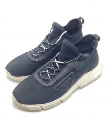 PRADA（プラダ）の古着「ローカットスニーカー」｜ブラック