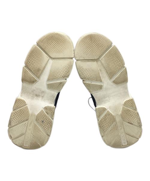 PRADA（プラダ）PRADA (プラダ) ローカットスニーカー ブラック サイズ:23.5㎝の古着・服飾アイテム