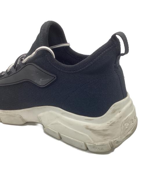 PRADA（プラダ）PRADA (プラダ) ローカットスニーカー ブラック サイズ:23.5㎝の古着・服飾アイテム