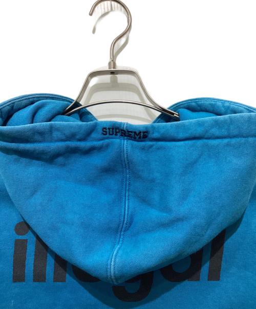 SUPREME（シュプリーム）Supreme (シュプリーム) 18SS illegal business Hooded Sweatshirt ブルー サイズ:Sの古着・服飾アイテム