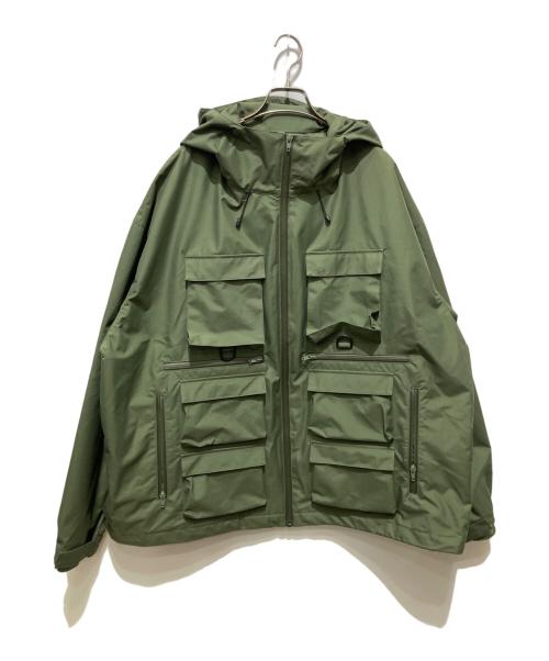 SOFTHYPHEN（ソフトハイフン）SOFTHYPHEN (ソフトハイフン) UTILITY MOUNTAIN PARKA カーキ サイズ:04(XL)の古着・服飾アイテム