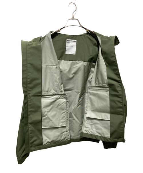 SOFTHYPHEN（ソフトハイフン）SOFTHYPHEN (ソフトハイフン) UTILITY MOUNTAIN PARKA カーキ サイズ:04(XL)の古着・服飾アイテム