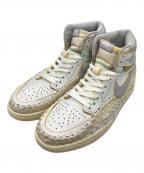 NIKE×UNION×Bephies Beauty Supplyナイキ×ユニオン×ビフィーズ ビューティ サプライ）の古着「AIR JORDAN 1 RETRO HIGH OG SP」｜ホワイト（SAIL/NEUTRAL）