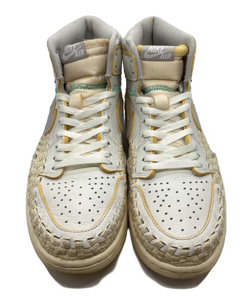 NIKE（ナイキ）NIKE UNION (ユニオン) Bephies Beauty Supply (ビフィーズ ビューティ サプライ) AIR JORDAN 1 RETRO HIGH OG SP ホワイト（SAIL/NEUTRAL） サイズ:27.5cmの古着・服飾アイテム