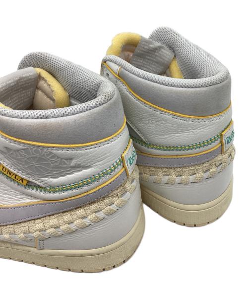NIKE（ナイキ）NIKE UNION (ユニオン) Bephies Beauty Supply (ビフィーズ ビューティ サプライ) AIR JORDAN 1 RETRO HIGH OG SP ホワイト（SAIL/NEUTRAL） サイズ:27.5cmの古着・服飾アイテム