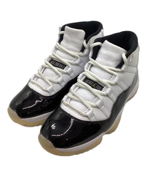 NIKE（ナイキ）NIKE (ナイキ) AIR JORDAN 11 RETRO ブラック（WHITE/METALLIC  サイズ:27cmの古着・服飾アイテム