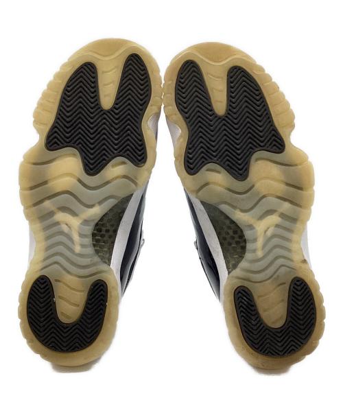 NIKE（ナイキ）NIKE (ナイキ) AIR JORDAN 11 RETRO ブラック（WHITE/METALLIC  サイズ:27cmの古着・服飾アイテム