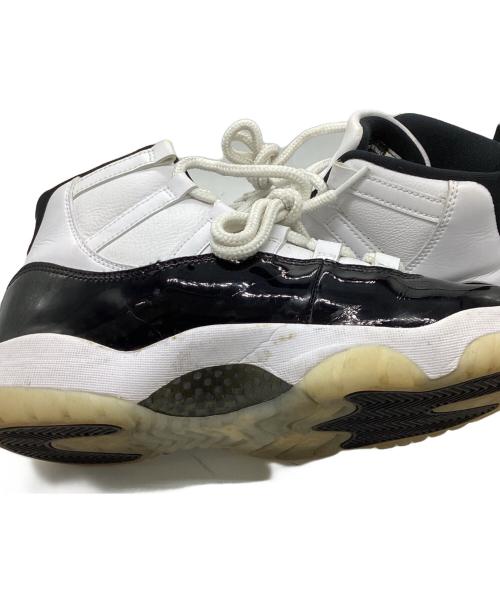NIKE（ナイキ）NIKE (ナイキ) AIR JORDAN 11 RETRO ブラック（WHITE/METALLIC  サイズ:27cmの古着・服飾アイテム