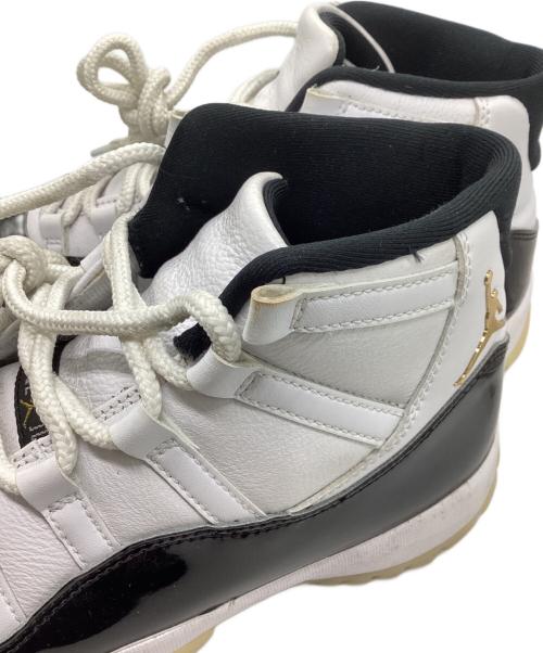 NIKE（ナイキ）NIKE (ナイキ) AIR JORDAN 11 RETRO ブラック（WHITE/METALLIC  サイズ:27cmの古着・服飾アイテム