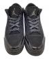 中古・古着 NIKE (ナイキ) AIR JORDAN 3 RETRO ブラック サイズ:27.5cm：20000円