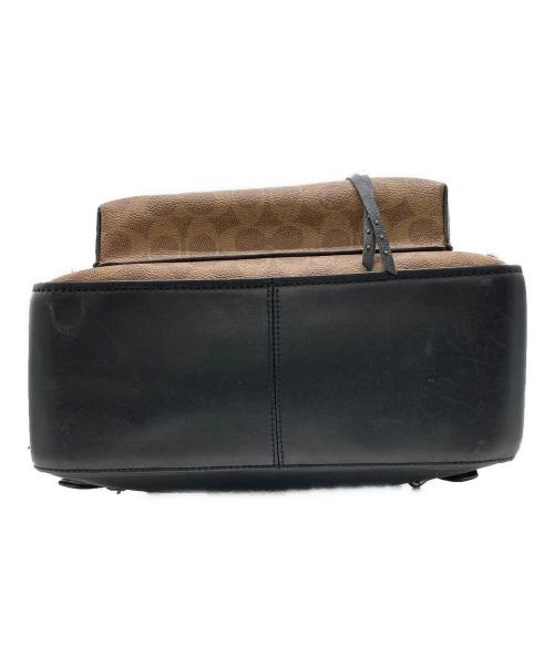 COACH（コーチ）COACH (コーチ) リュック ブラウン×ブラックの古着・服飾アイテム