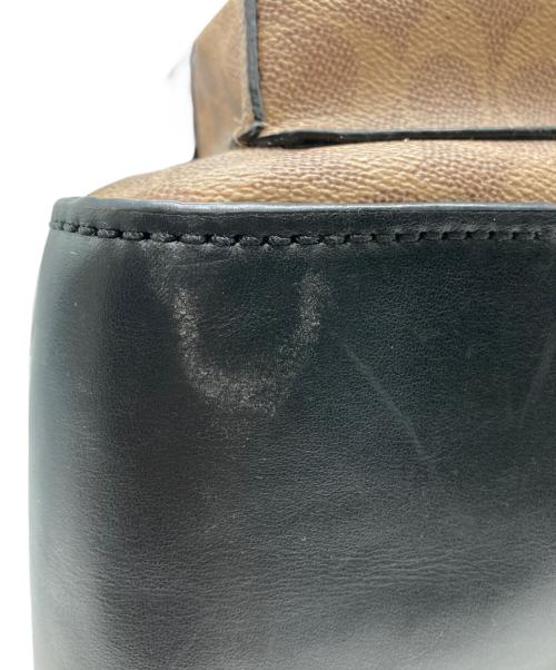 COACH（コーチ）COACH (コーチ) リュック ブラウン×ブラックの古着・服飾アイテム