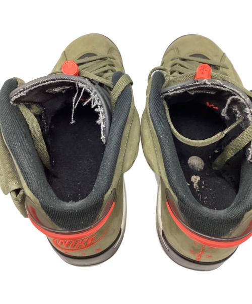NIKE（ナイキ）NIKE (ナイキ) Travis Scott (トラヴィススコット) Air Jordan 6 Retro カーキ サイズ:26.5cmの古着・服飾アイテム