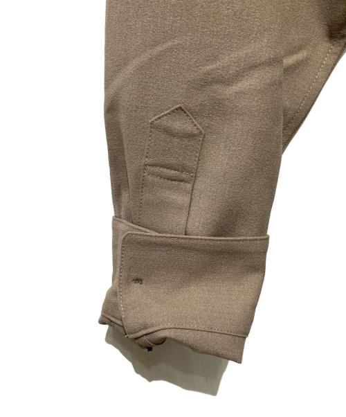 BLACK LABEL CRESTBRIDGE（ブラックレーベル クレストブリッジ）BLACK LABEL CRESTBRIDGE (ブラックレーベル クレストブリッジ) バンドカラーシャツ ブラウン サイズ:Mの古着・服飾アイテム